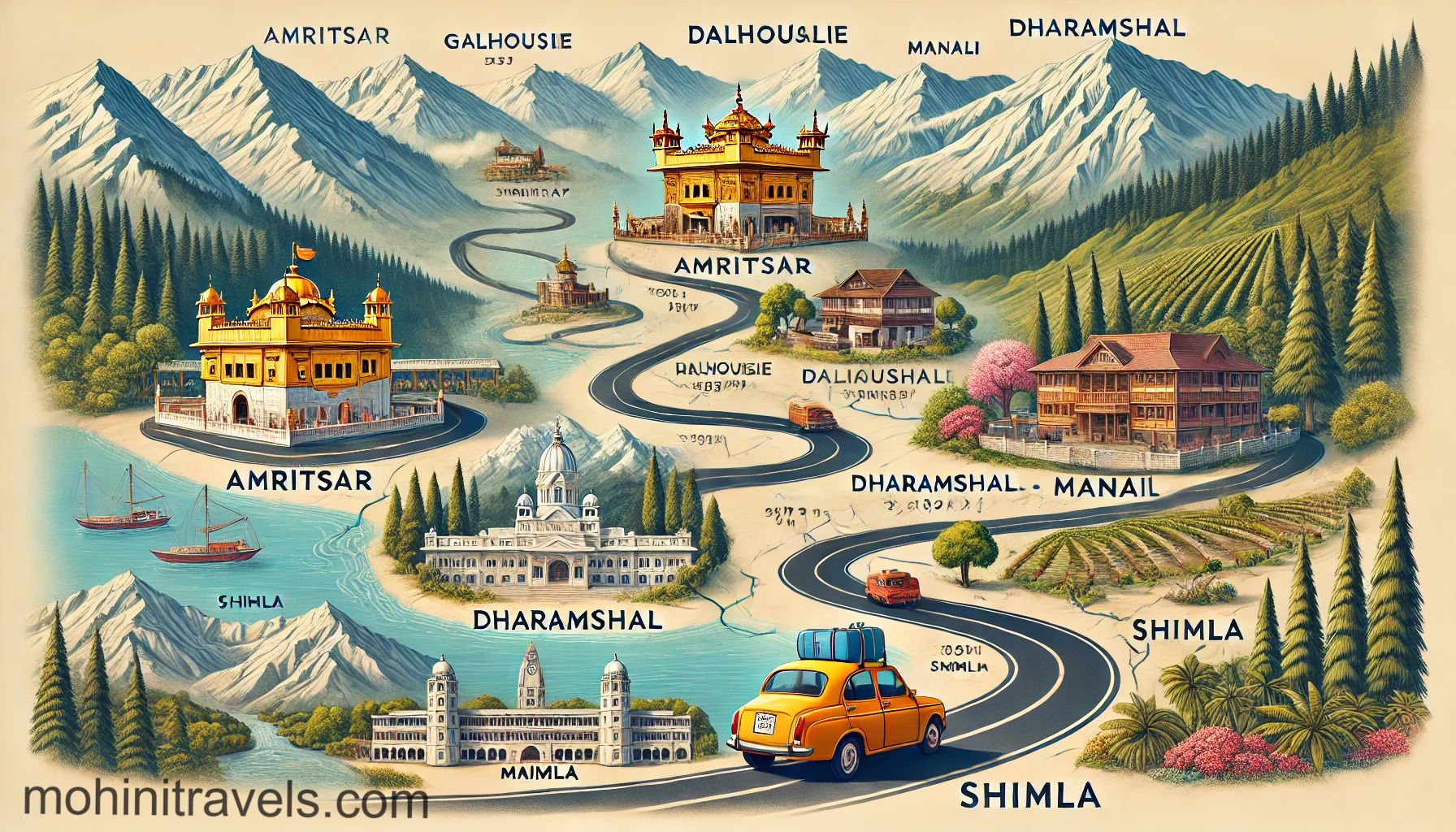 12-day-road-trip-itinerary-from-Amritsar-to-Chandigarh-via-Dalhousie-Dharamshala-Manali-and-Shimla.